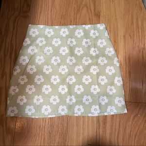 Shein floral print skirt